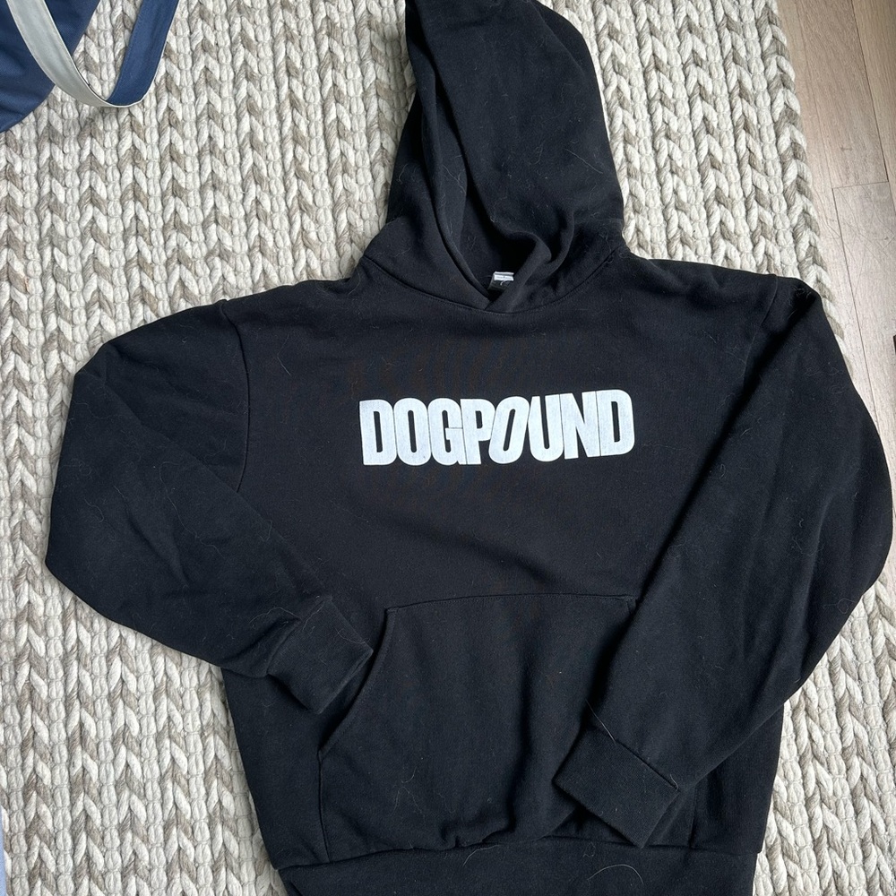 Black Hoodie with DOGPOUND Logo (sweatshirt)